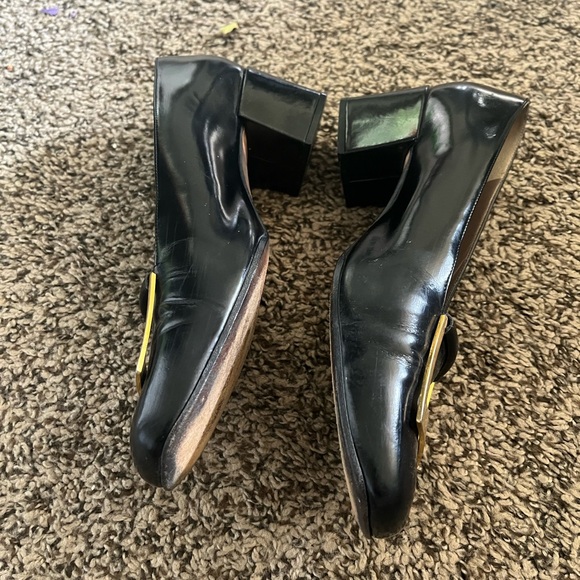 Ann klein classy heels with golden buckle. Made in Italy - Picture 3 of 8